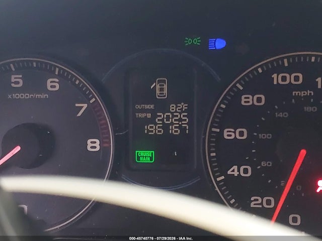 45740776 :رقم المزاد ، JH4CL95975C025188 vin ، 2005 Acura Tsx مزاد بيع