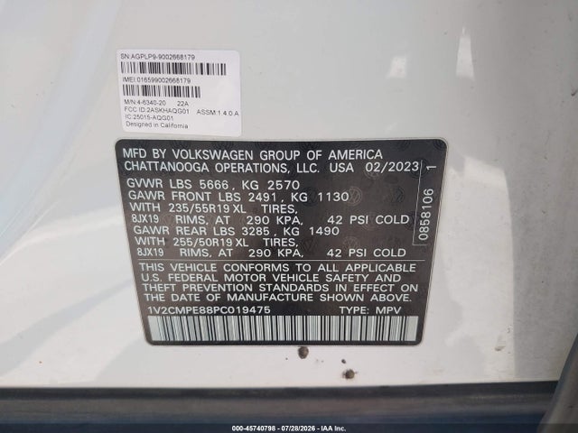 Volkswagen ID.4 PRO 2023 1V2CMPE88PC019475 Image 9