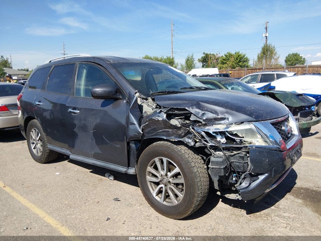 2013 Nissan Pathfinder Sv მანქანა იყიდება აუქციონზე, vin: 5N1AR2MM3DC648256, აუქციონის ნომერი: 45740827