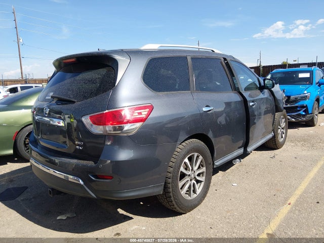 2013 Nissan Pathfinder Sv მანქანა იყიდება აუქციონზე, vin: 5N1AR2MM3DC648256, აუქციონის ნომერი: 45740827