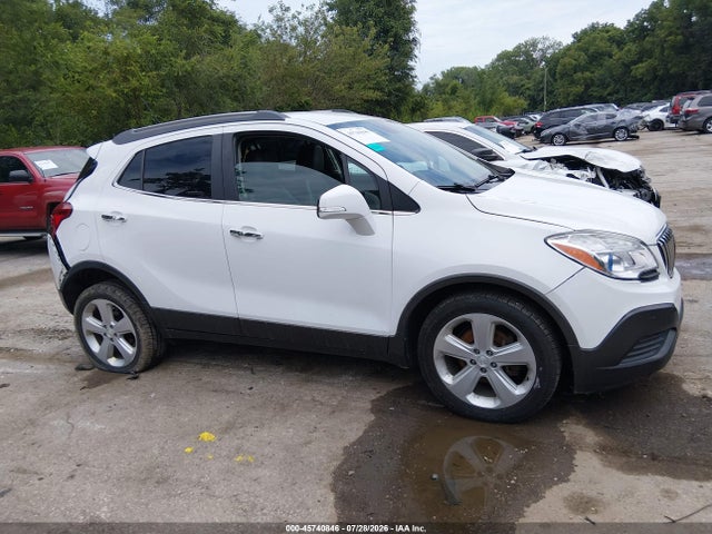 45740846 :رقم المزاد ، KL4CJASB6GB702167 vin ، 2016 Buick Encore مزاد بيع