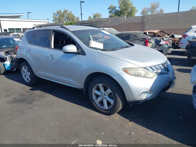 Продажа на аукционе авто 2009 Nissan Murano S, vin: JN8AZ18U69W102005, номер лота: 45740879