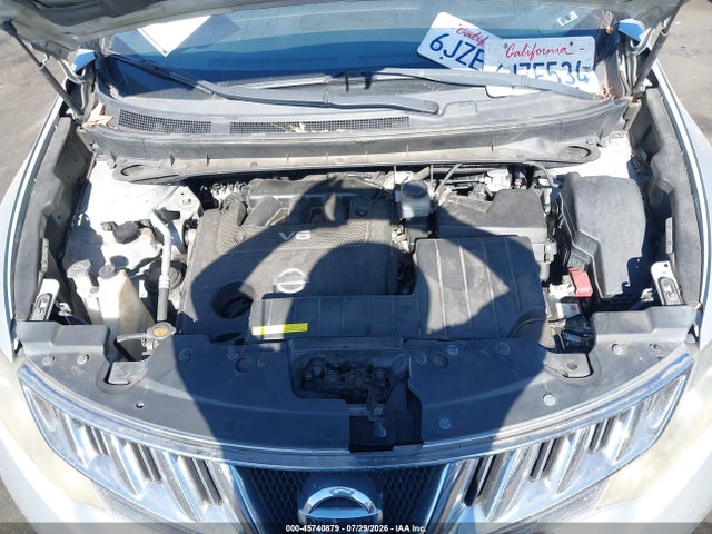 2009 Nissan Murano S მანქანა იყიდება აუქციონზე, vin: JN8AZ18U69W102005, აუქციონის ნომერი: 45740879
