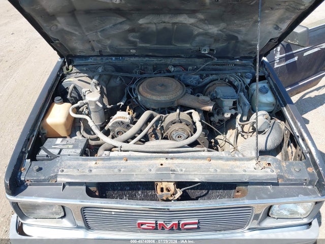 45740906 :رقم المزاد ، 1GTCS14R5N0511880 vin ، 1992 Gmc Sonoma مزاد بيع