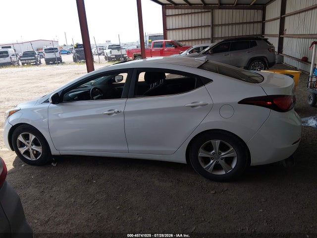 Aukcja sprzedaży 2016 Hyundai Elantra Value Edition, vin: 5NPDH4AE2GH762738, numer aukcji: 45741025