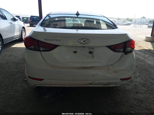 Aukcja sprzedaży 2016 Hyundai Elantra Value Edition, vin: 5NPDH4AE2GH762738, numer aukcji: 45741025