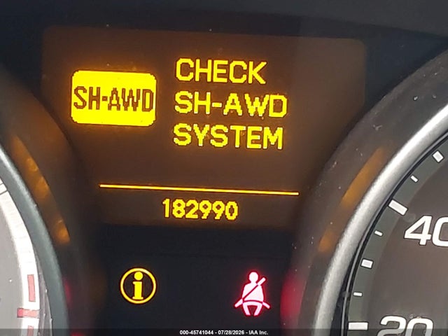 45741044 :رقم المزاد ، 2HNYD2H42BH502429 vin ، 2011 Acura Mdx Technology Package مزاد بيع