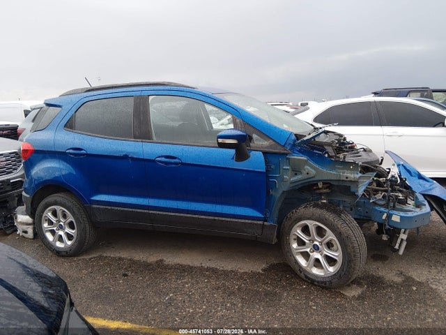 2022 Ford Ecosport Se მანქანა იყიდება აუქციონზე, vin: MAJ6S3GL0NC465430, აუქციონის ნომერი: 45741053
