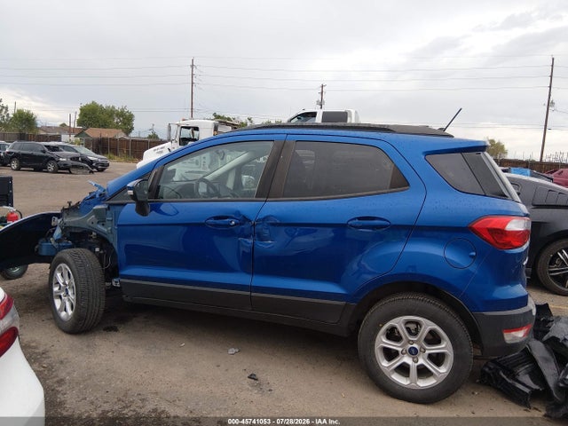 2022 Ford Ecosport Se მანქანა იყიდება აუქციონზე, vin: MAJ6S3GL0NC465430, აუქციონის ნომერი: 45741053
