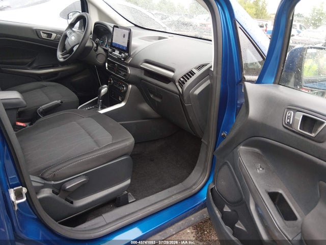 2022 Ford Ecosport Se მანქანა იყიდება აუქციონზე, vin: MAJ6S3GL0NC465430, აუქციონის ნომერი: 45741053