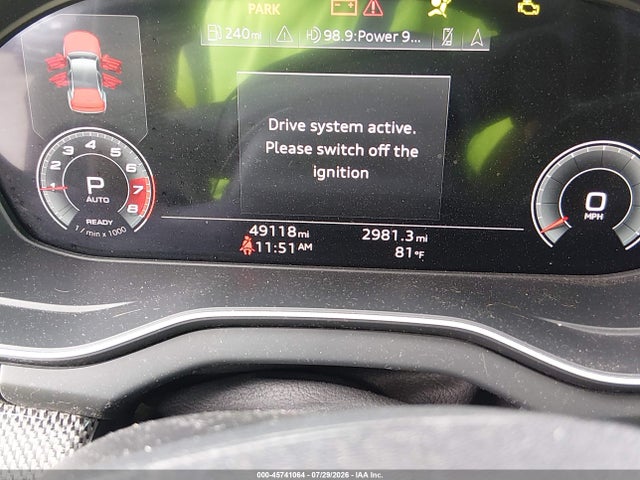 45741064 :رقم المزاد ، WA1B4AFY2N2106293 vin ، 2022 Audi Sq5 Premium Plus Tfsi Quattro Tiptronic مزاد بيع