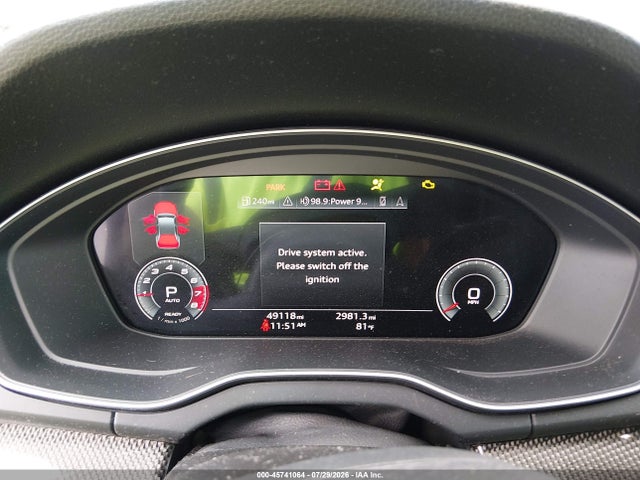 45741064 :رقم المزاد ، WA1B4AFY2N2106293 vin ، 2022 Audi Sq5 Premium Plus Tfsi Quattro Tiptronic مزاد بيع