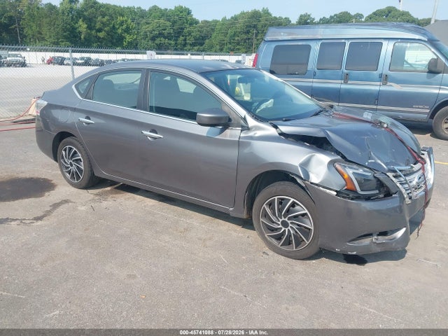 45741088 :رقم المزاد ، 3N1AB7AP6FY361687 vin ، 2015 Nissan Sentra S مزاد بيع