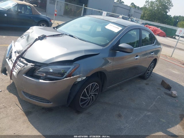 45741088 :رقم المزاد ، 3N1AB7AP6FY361687 vin ، 2015 Nissan Sentra S مزاد بيع