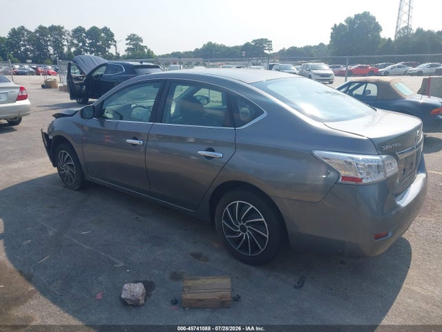 45741088 :رقم المزاد ، 3N1AB7AP6FY361687 vin ، 2015 Nissan Sentra S مزاد بيع