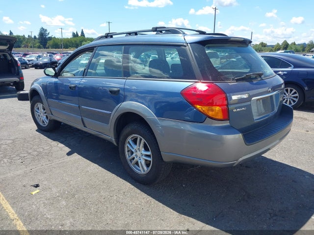 2006 Subaru Outback 2.5i მანქანა იყიდება აუქციონზე, vin: 4S4BP61C267336437, აუქციონის ნომერი: 45741147