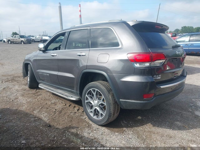 45741192 :رقم المزاد ، 1C4RJFBG6LC414050 vin ، 2020 Jeep Grand Cherokee Limited 4x4 مزاد بيع