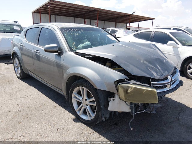 Продажа на аукционе авто 2012 Dodge Avenger Sxt Plus, vin: 1C3CDZEG1CN112748, номер лота: 45741212