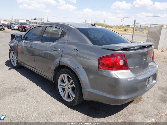 Продажа на аукционе авто 2012 Dodge Avenger Sxt Plus, vin: 1C3CDZEG1CN112748, номер лота: 45741212