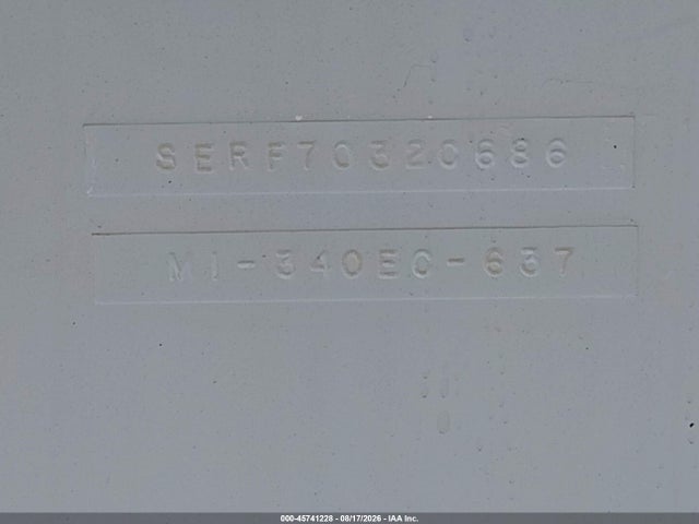 Auction sale of the 1986 Sea Ray Seville, vin: SERF7032C686, lot number: 45741228