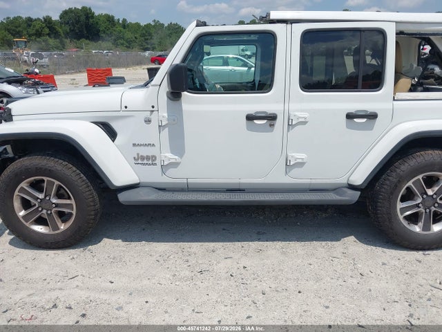 Продажа на аукционе авто 2018 Jeep Wrangler Unlimited Sahara 4x4, vin: 1C4HJXEG4JW132918, номер лота: 45741242