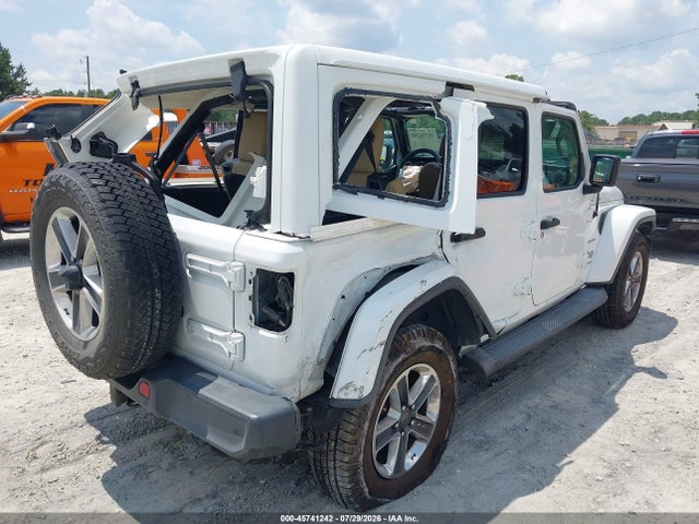 Продажа на аукционе авто 2018 Jeep Wrangler Unlimited Sahara 4x4, vin: 1C4HJXEG4JW132918, номер лота: 45741242