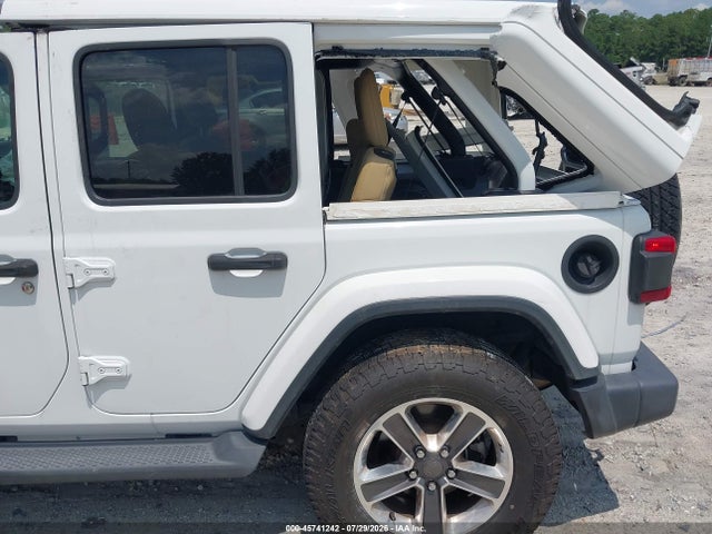 Продажа на аукционе авто 2018 Jeep Wrangler Unlimited Sahara 4x4, vin: 1C4HJXEG4JW132918, номер лота: 45741242