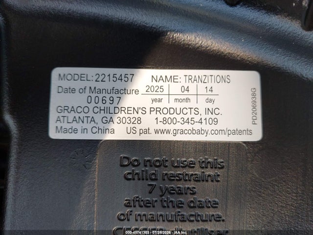 45741303 :رقم المزاد ، 1GKKNLLSXPZ216201 vin ، 2023 Gmc Acadia Awd At4 مزاد بيع