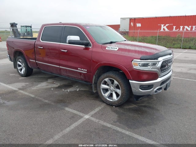 45741366 :رقم المزاد ، 1C6SRFPTXKN672095 vin ، 2019 Ram 1500 Limited  4x4 6'4 Box مزاد بيع