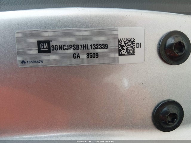 Chevrolet Trax Lt 2017 3GNCJPSB7HL132339 Image 9