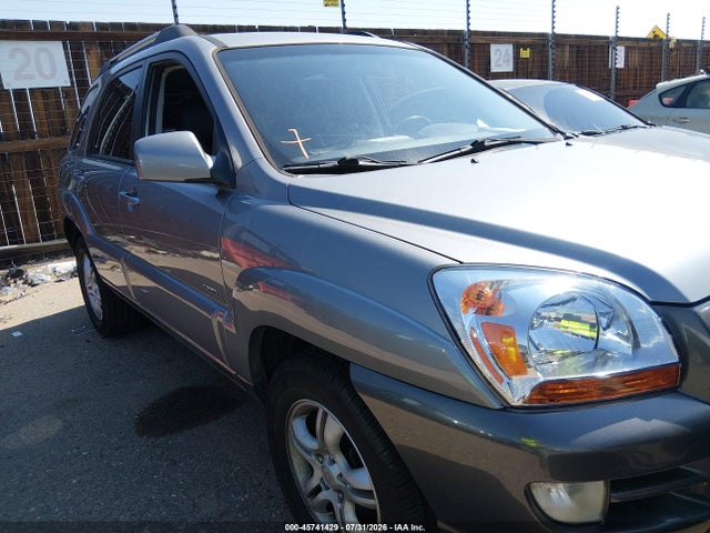 2008 Kia Sportage Ex V6 მანქანა იყიდება აუქციონზე, vin: KNDJE723X87484123, აუქციონის ნომერი: 45741429