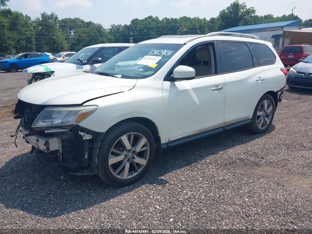 2015 Nissan Pathfinder Platinum მანქანა იყიდება აუქციონზე, vin: 5N1AR2MN2FC644758, აუქციონის ნომერი: 45741461