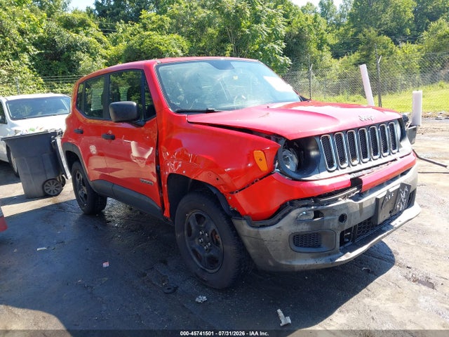 Aukcja sprzedaży 2017 Jeep Renegade Sport, vin: ZACCJBAB6HPF99580, numer aukcji: 45741501