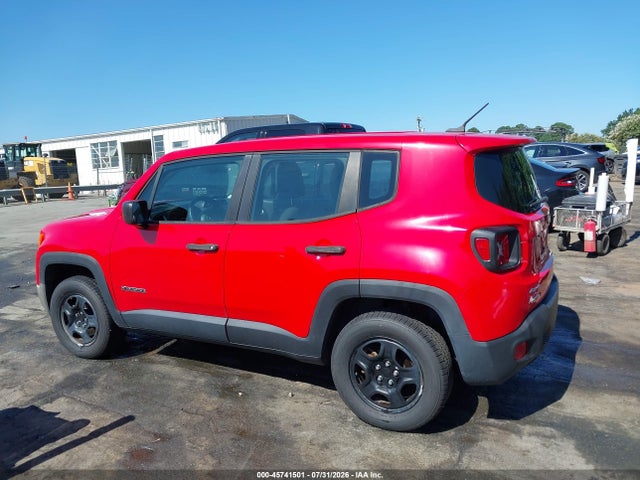 Aukcja sprzedaży 2017 Jeep Renegade Sport, vin: ZACCJBAB6HPF99580, numer aukcji: 45741501