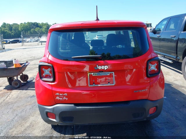 Aukcja sprzedaży 2017 Jeep Renegade Sport, vin: ZACCJBAB6HPF99580, numer aukcji: 45741501
