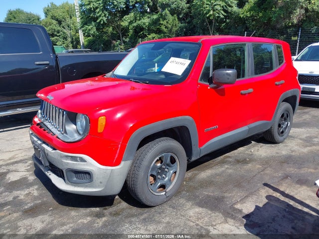 Aukcja sprzedaży 2017 Jeep Renegade Sport, vin: ZACCJBAB6HPF99580, numer aukcji: 45741501