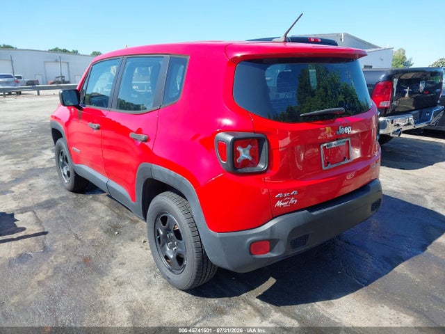 Aukcja sprzedaży 2017 Jeep Renegade Sport, vin: ZACCJBAB6HPF99580, numer aukcji: 45741501