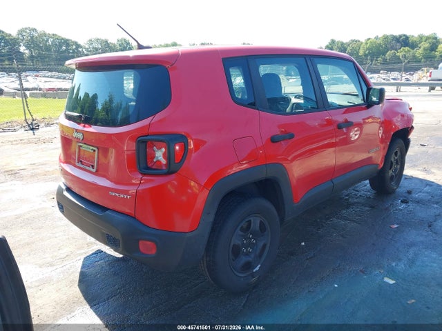 Aukcja sprzedaży 2017 Jeep Renegade Sport, vin: ZACCJBAB6HPF99580, numer aukcji: 45741501