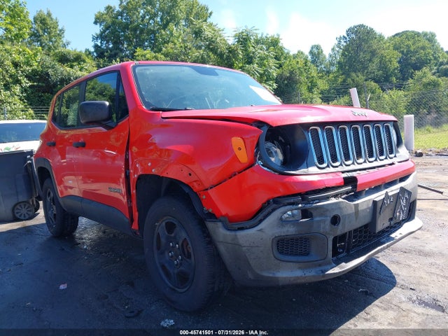 Aukcja sprzedaży 2017 Jeep Renegade Sport, vin: ZACCJBAB6HPF99580, numer aukcji: 45741501