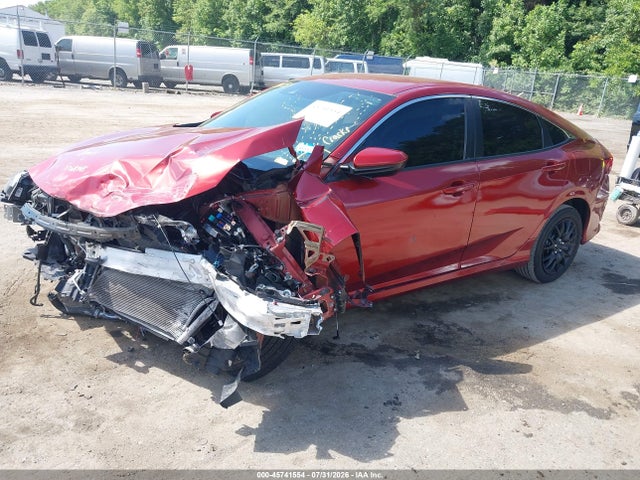2021 Honda Civic Lx მანქანა იყიდება აუქციონზე, vin: 2HGFC2F62MH525587, აუქციონის ნომერი: 45741554