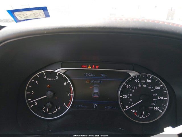 Aukcja sprzedaży 2023 Nissan Altima Sr Fwd, vin: 1N4BL4CV4PN344352, numer aukcji: 45741598