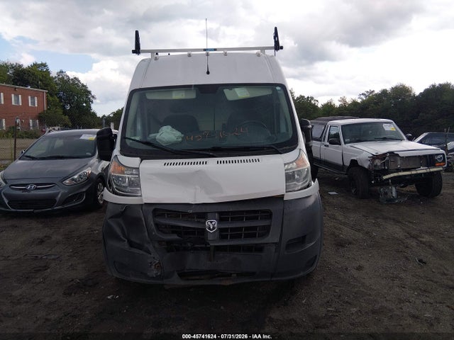 2016 Ram Promaster 2500 High Roof მანქანა იყიდება აუქციონზე, vin: 3C6TRVCG6GE136554, აუქციონის ნომერი: 45741624