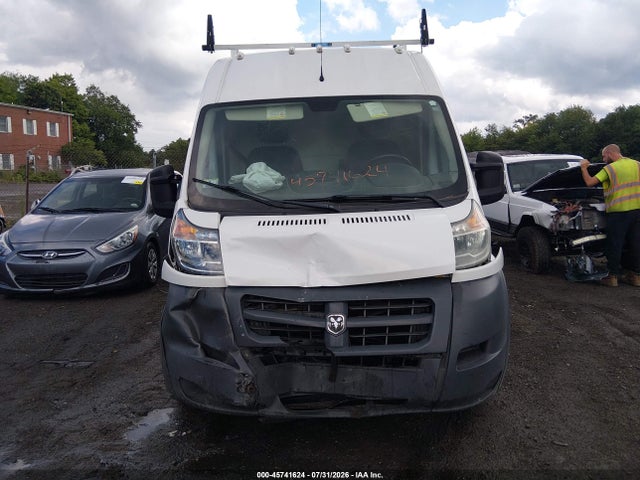 2016 Ram Promaster 2500 High Roof მანქანა იყიდება აუქციონზე, vin: 3C6TRVCG6GE136554, აუქციონის ნომერი: 45741624