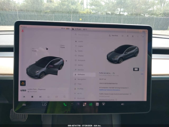 Aukcja sprzedaży 2021 Tesla Model 3 Standard Range Plus Rear-wheel Drive, vin: 5YJ3E1EA6MF994702, numer aukcji: 45741756