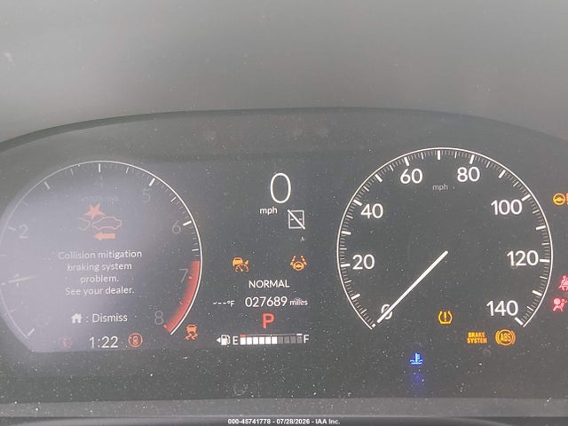 2025 Honda Hr-v 2wd Sport მანქანა იყიდება აუქციონზე, vin: 3CZRZ1H54SM735934, აუქციონის ნომერი: 45741778