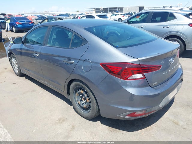 Aukcja sprzedaży 2019 Hyundai Elantra Se, vin: KMHD74LF8KU827837, numer aukcji: 45741789
