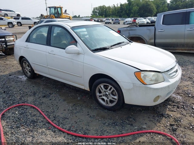 2004 Kia Spectra Ex/lx მანქანა იყიდება აუქციონზე, vin: KNAFE121245036768, აუქციონის ნომერი: 45741792