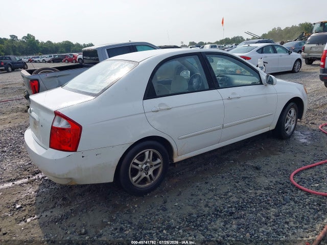 2004 Kia Spectra Ex/lx მანქანა იყიდება აუქციონზე, vin: KNAFE121245036768, აუქციონის ნომერი: 45741792