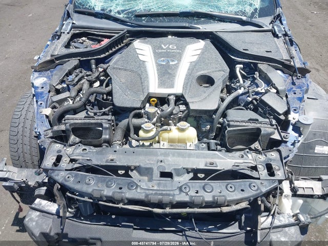 JN1FV7EK0JM530111 Infiniti Q60 3.0t Red Sport 400