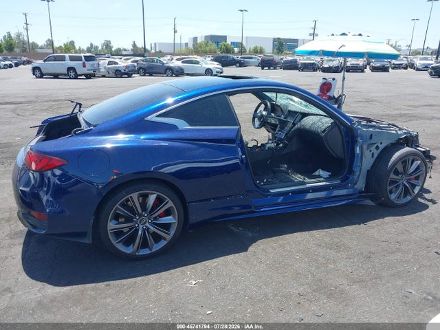 JN1FV7EK0JM530111 Infiniti Q60 3.0t Red Sport 400